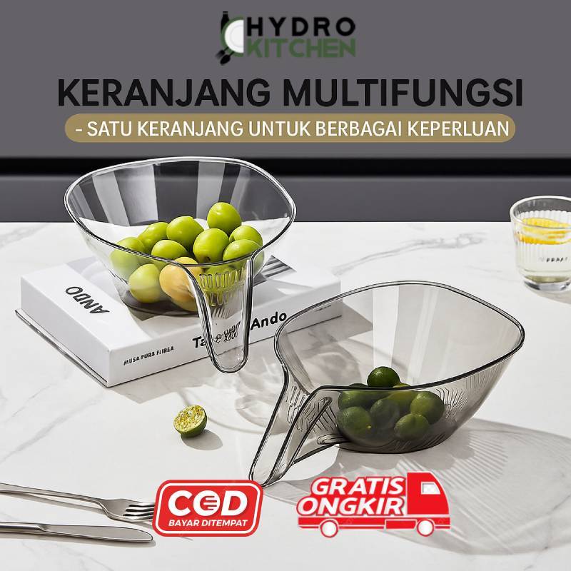 Wadah Peniris Sayur Tirisan buah sayur Saringan Pencuci buah dan sayuran MC401