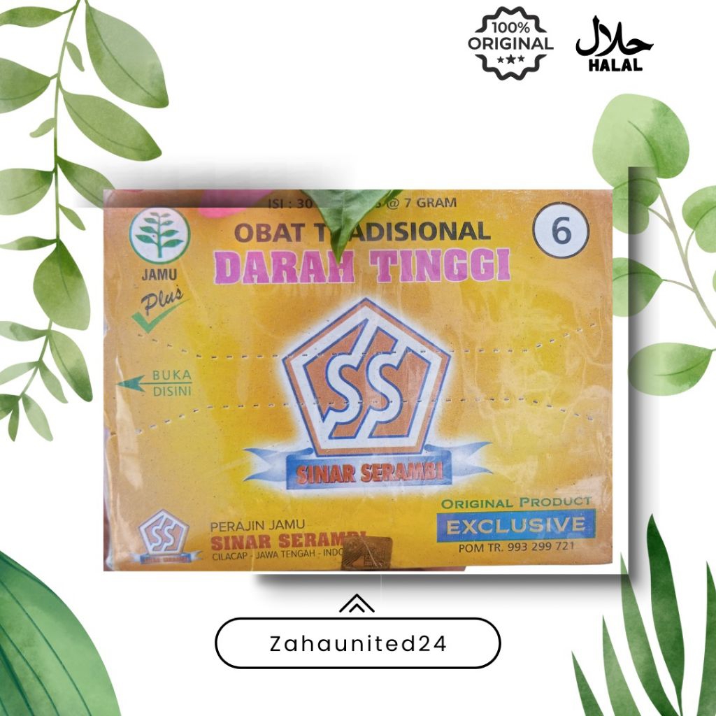 

DARAH TINGGI Serbuk Original SS