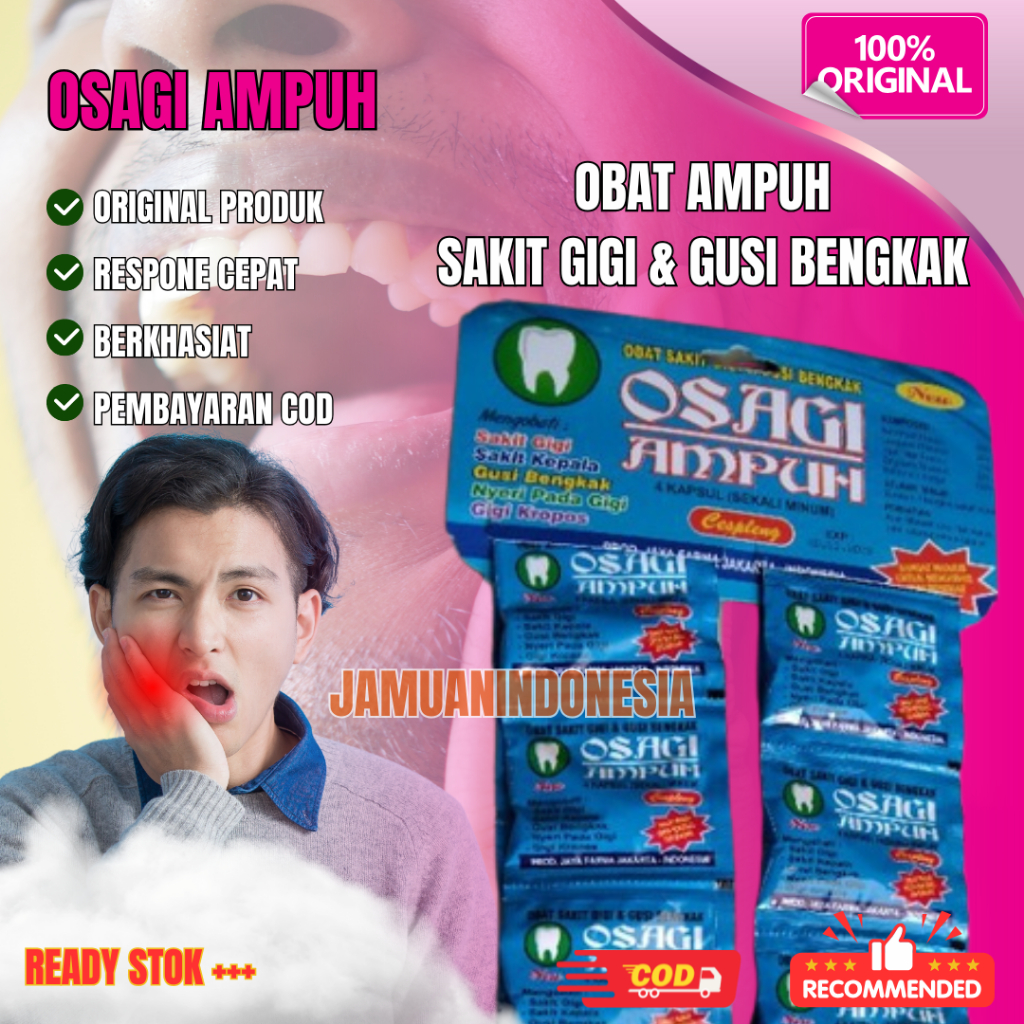 

OSAGI AMPUH RENCENG 20 SACHET ORIGINAL