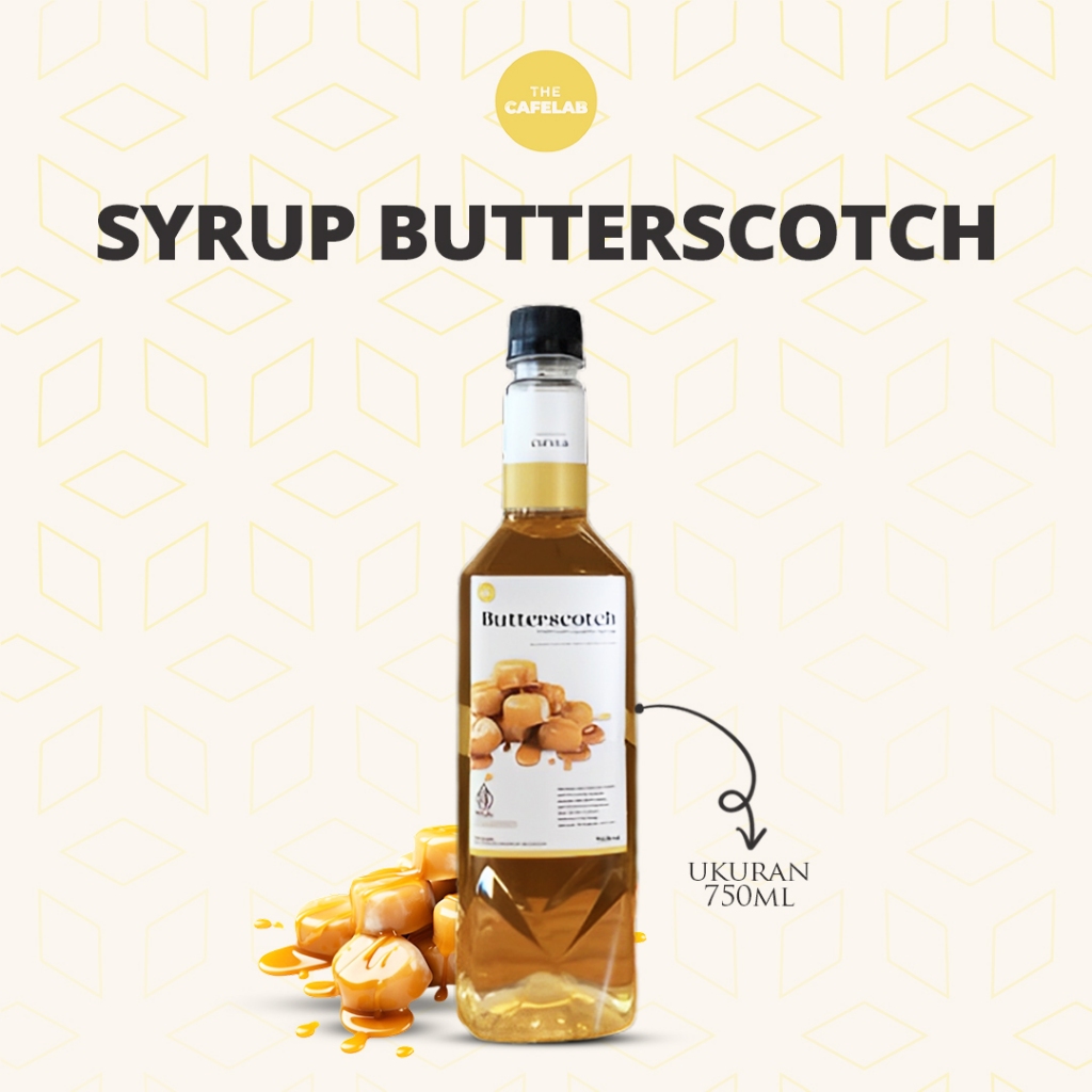 

TheCafelab Sirup ButterScotch 750ml / Sirup ButterScotch Termurah dan Terlaris