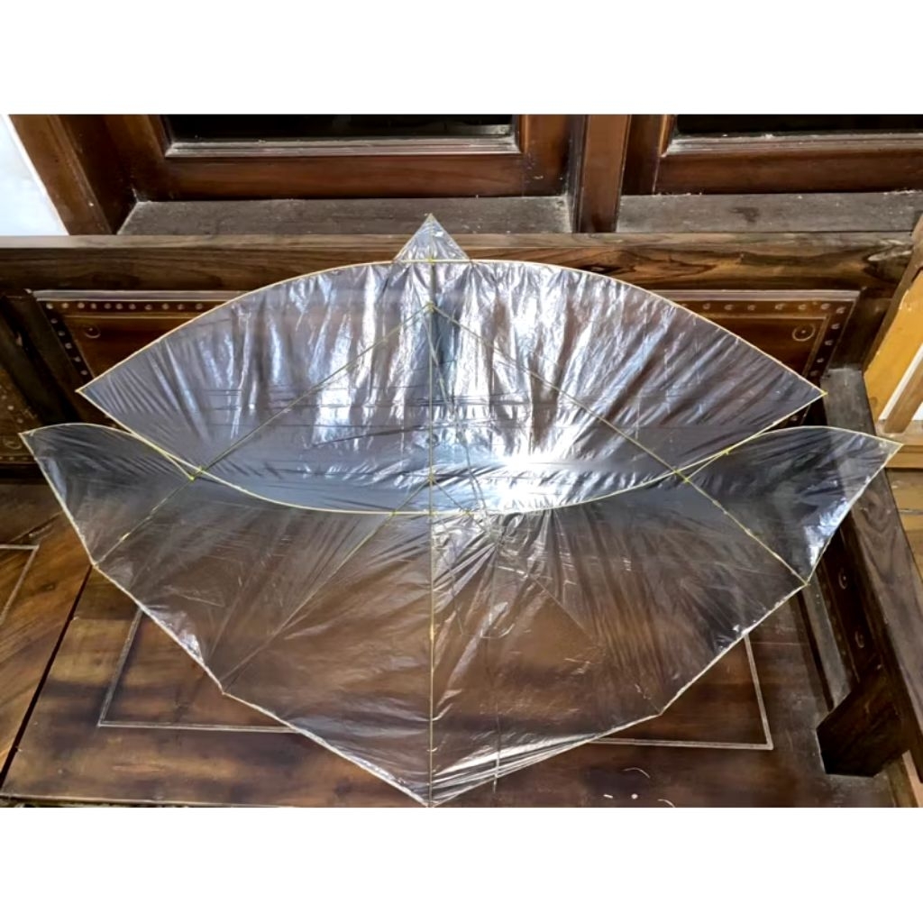 Layangan papiran 1 meter siap terbang