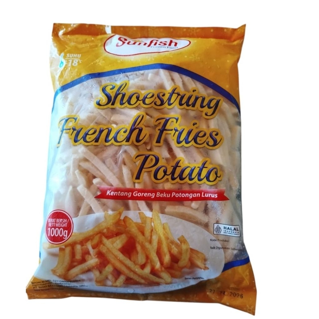 

BART/Sunfish French Fries Kentang Shoestring 1kg
