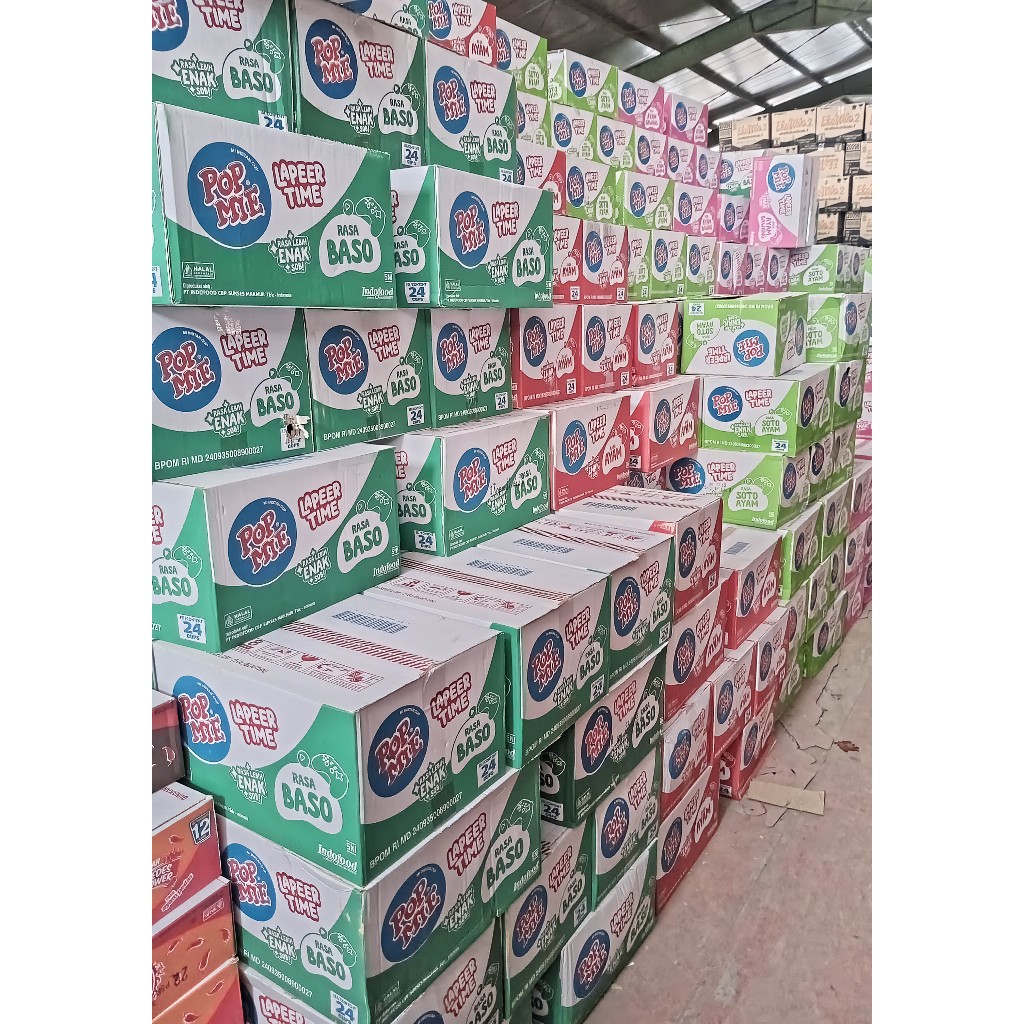 

[1 DOS] Pop Mie Kuah Kemasan Besar 75gr (1dos isi 12pcs/24pcs) All Varian