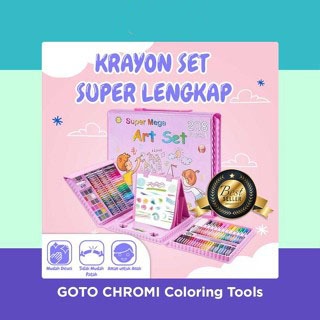 

Goto - Chromi Crayon Krayon Pensil Warna Set Kerayon Lengkap 150 208 Pcs