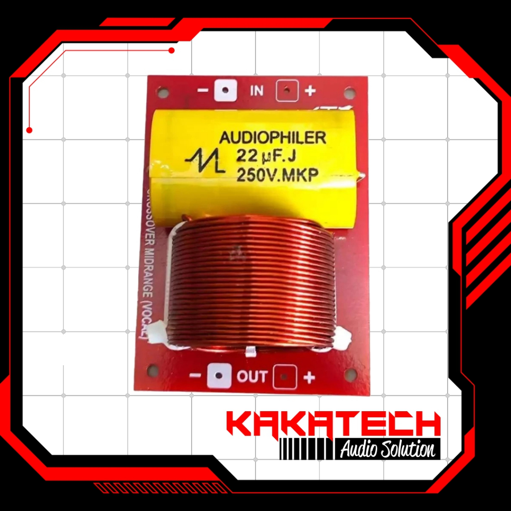 Kit Crossover Tweeter Vokal Midrange Kit Crossover