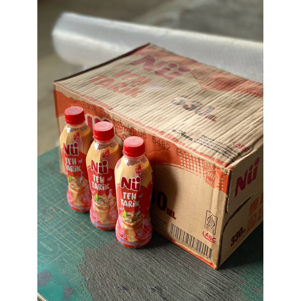 

NU TEH TARIK 330ml kemasan karton isi 24 botol
