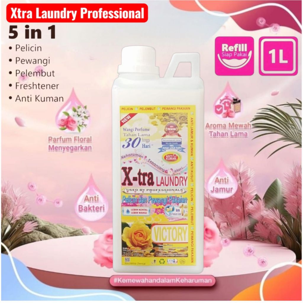 ( khusus pengiriman ojol bluebird ) garansi wangi xtra laundry kualitas laundry profesional franchis