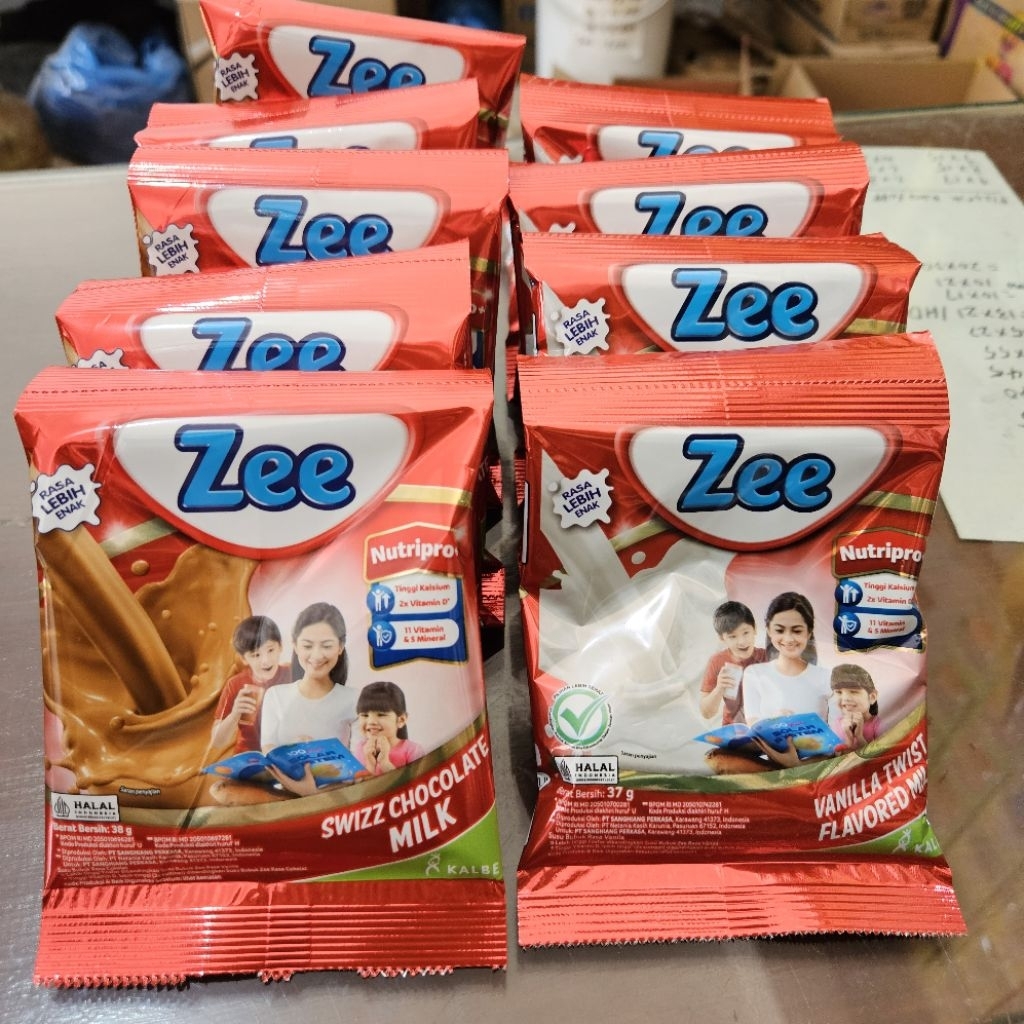 

Susu ZEE 38 Gr 1 Renceng isi 10 Sachet