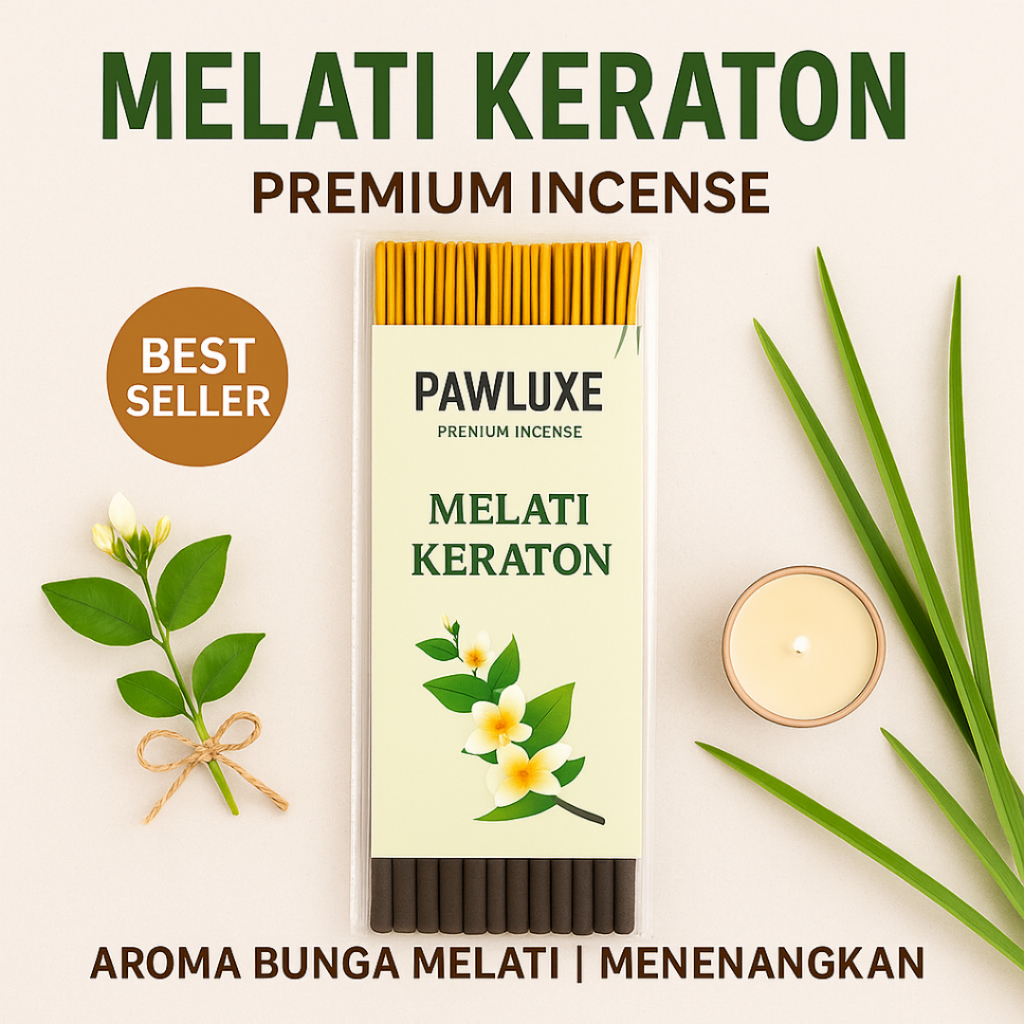 Dupa Melati Keraton / Dupa Premium Aroma Melati Keraton / Dupa Pengharum Ruangan / Dupa Aroma Terapi
