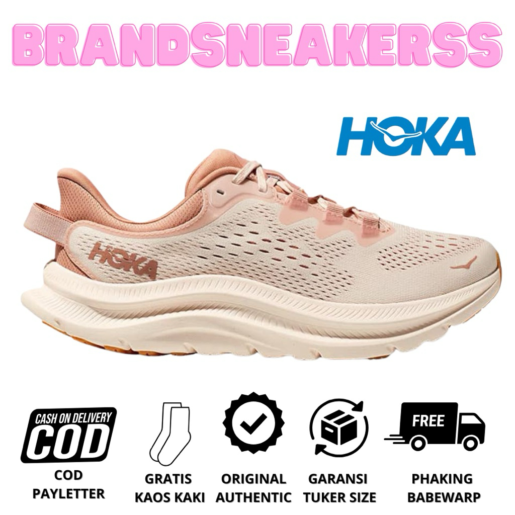 Sepatu Running Hoka Original Hoka Kawana 2 Vanilla Sandstone