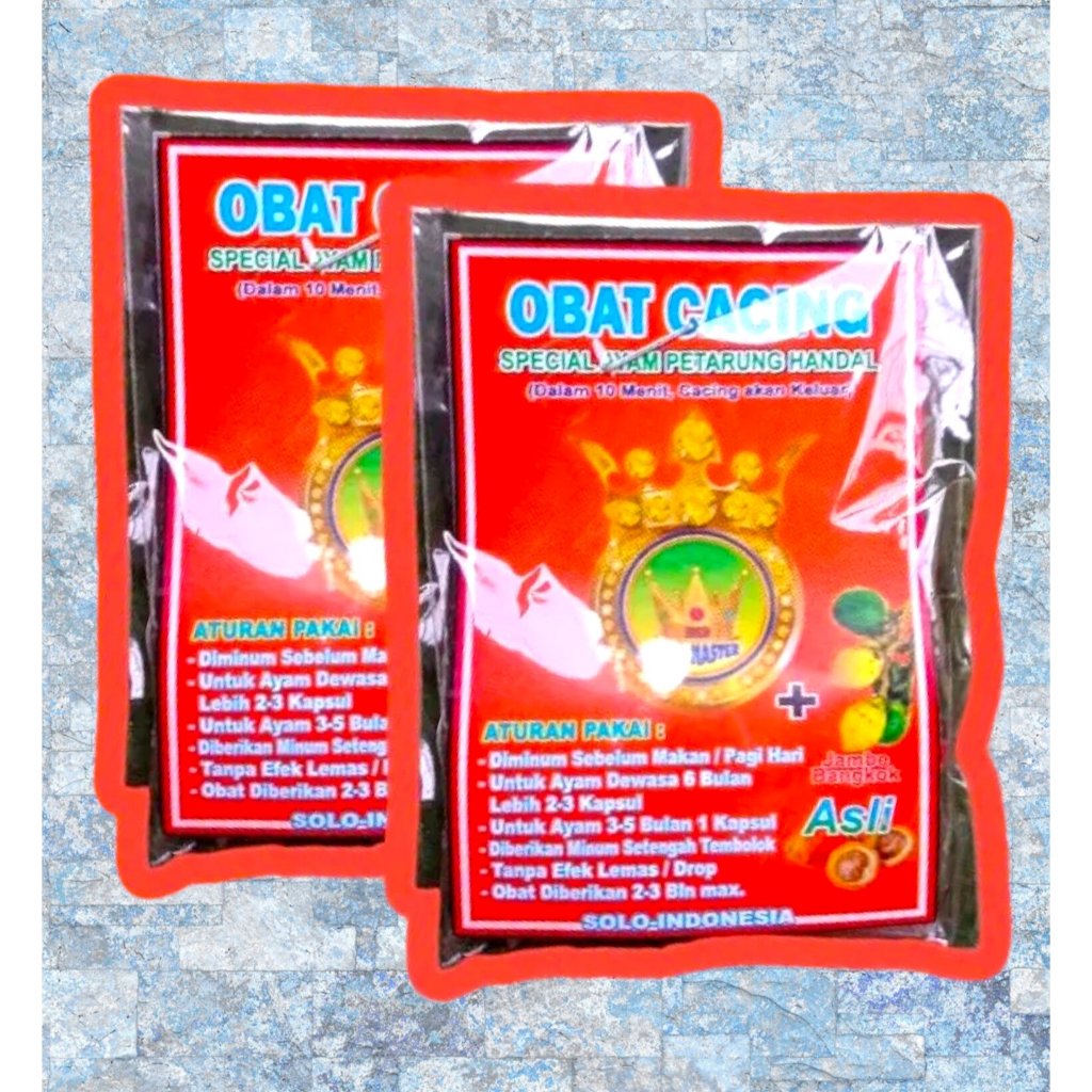 Obat Cacing Ayam Bangkok KING MASTER