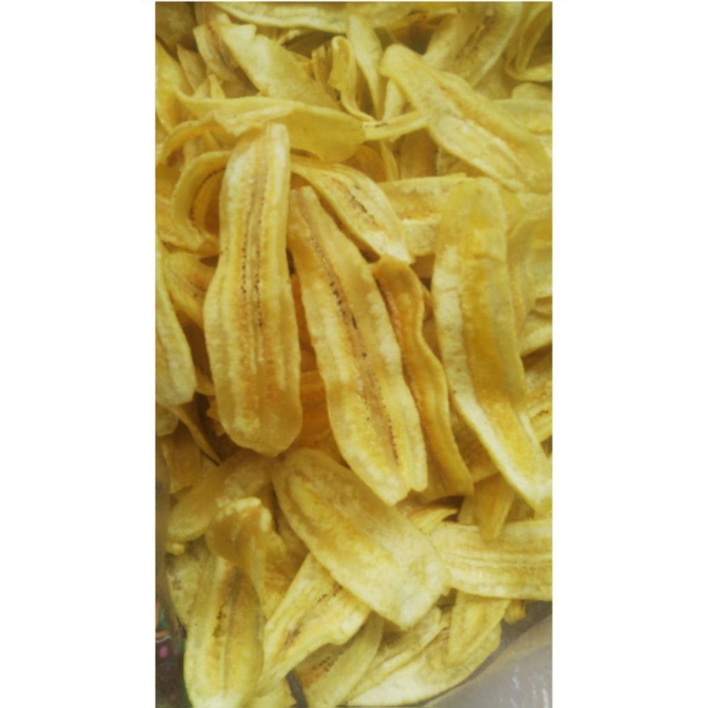 

HOMEMADE KRIPIK PISANG MANIS RENYAH DAN GURIH KWALITAS TERJAMIN BERAT 300 GR.