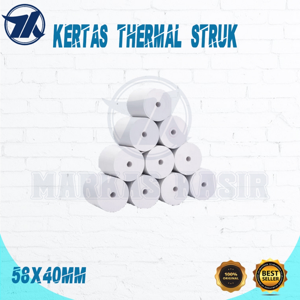 

kertas struk kasir thermal 57x40 kor untuk edc printer