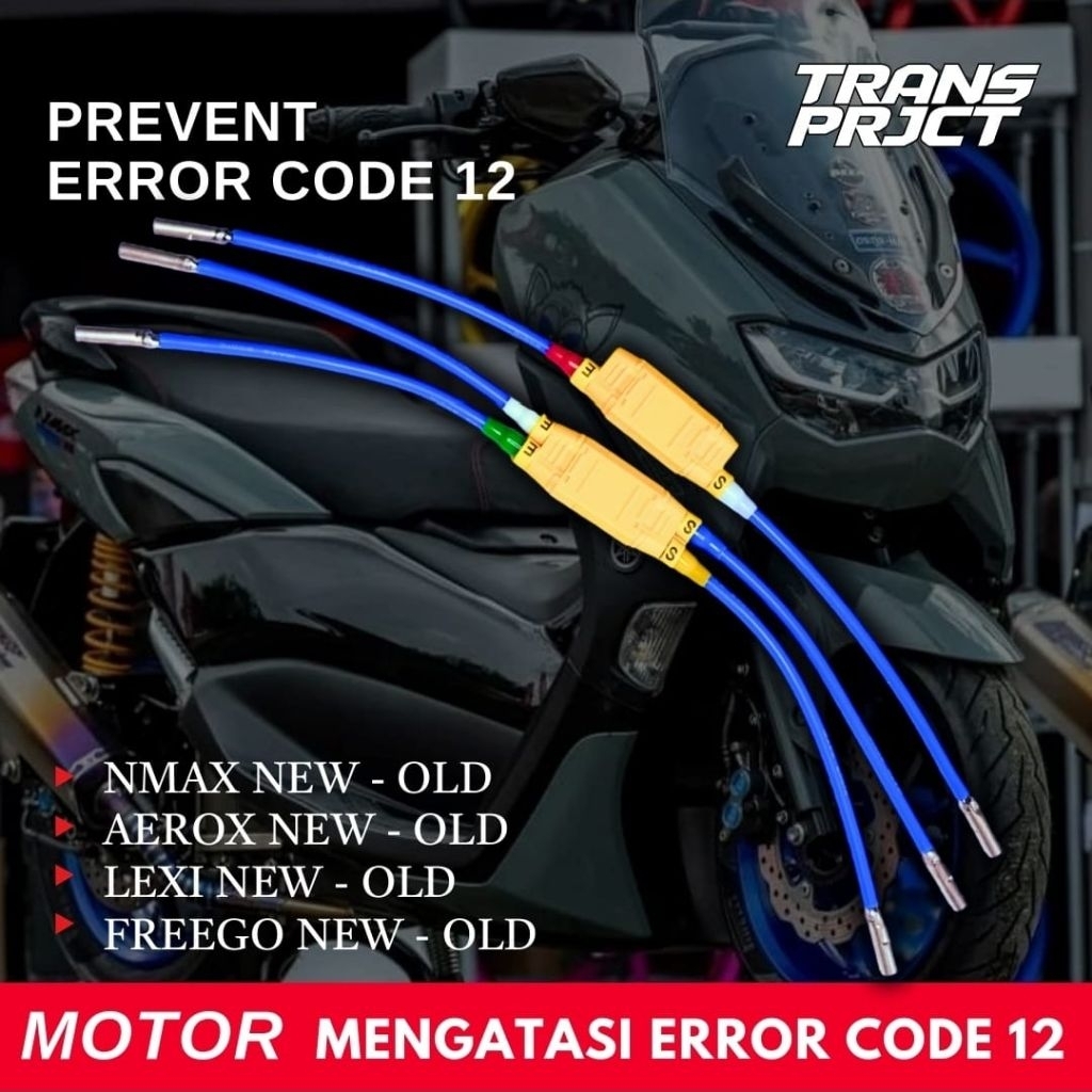 SOKET SPULL AEROX 155 / SOKET AEROX / SOKET LEXI 125 / SOKET NMAX / ERROR KODE 12 PNP
