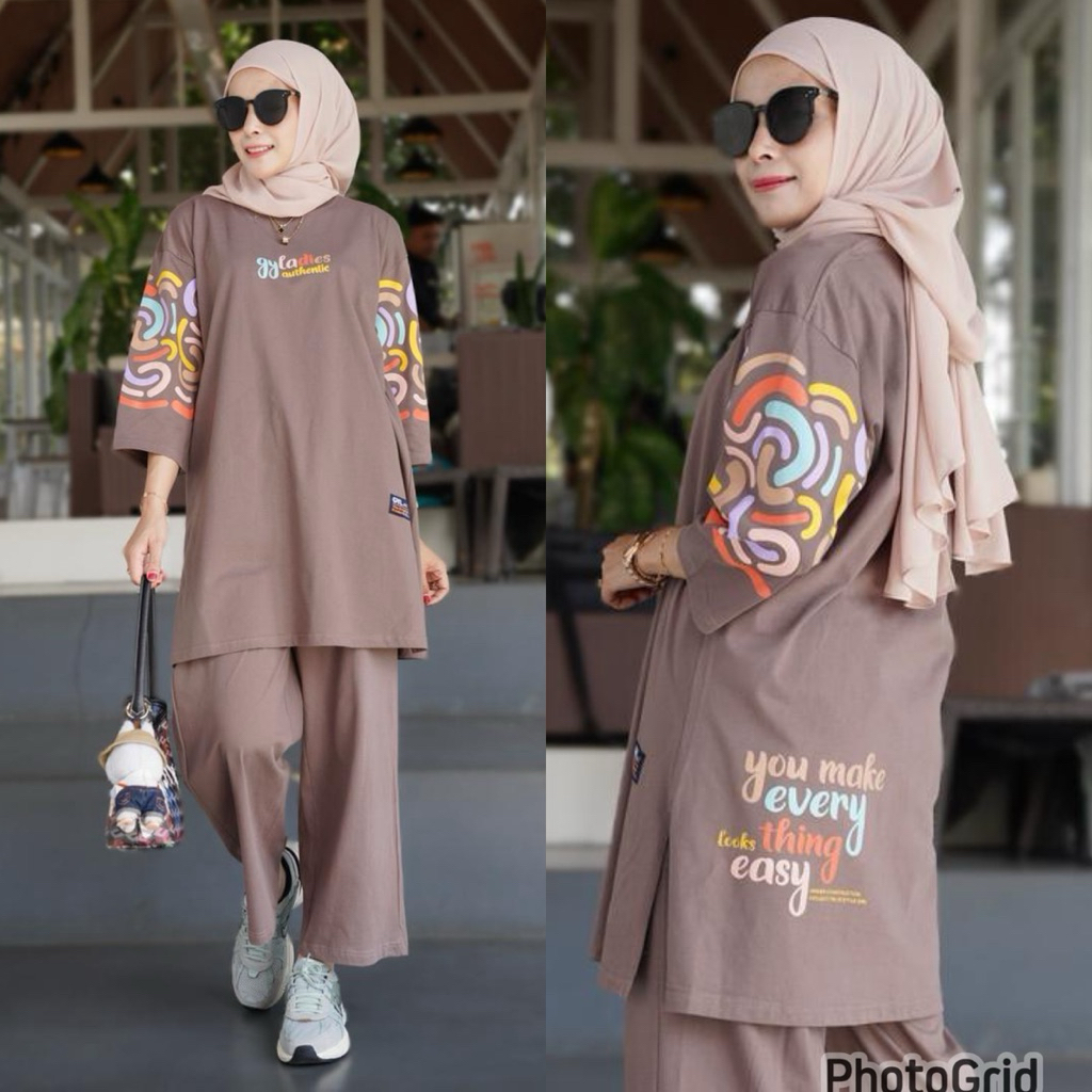 Set Tunik Oversize by GYL Authentic