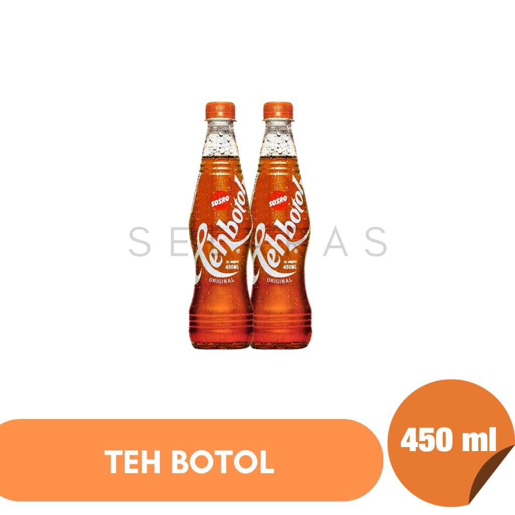

TEH BOTOL SOSRO 450ml - Isi 24 Botol