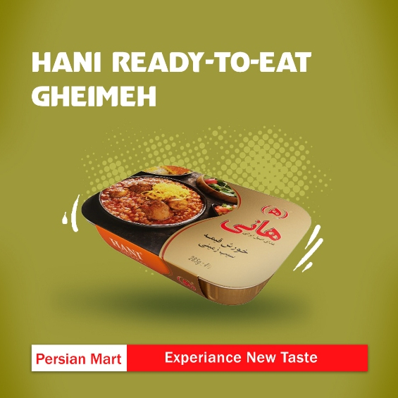 

Hani Ready to Eat Gheimeh – Ready-to-Eat Iranian Cuisine (Gheimeh Stew)