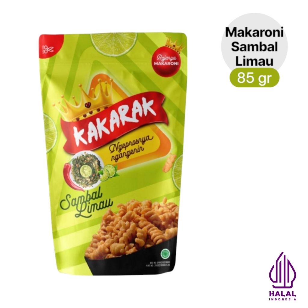 

KAKARAK - Makaroni Sambal Limau 85gr