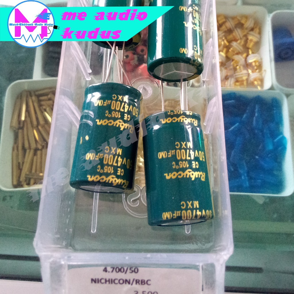 ELCO 4700 uF/50 VOLT NICHICON/RUBYCON