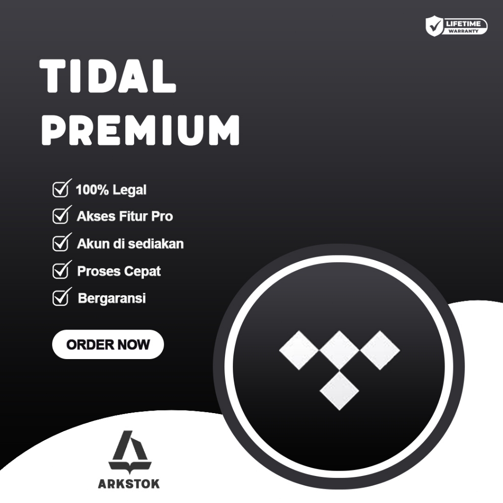 Tidal HiFi Plus Master Premium 1 Bulan Private Bergaransi