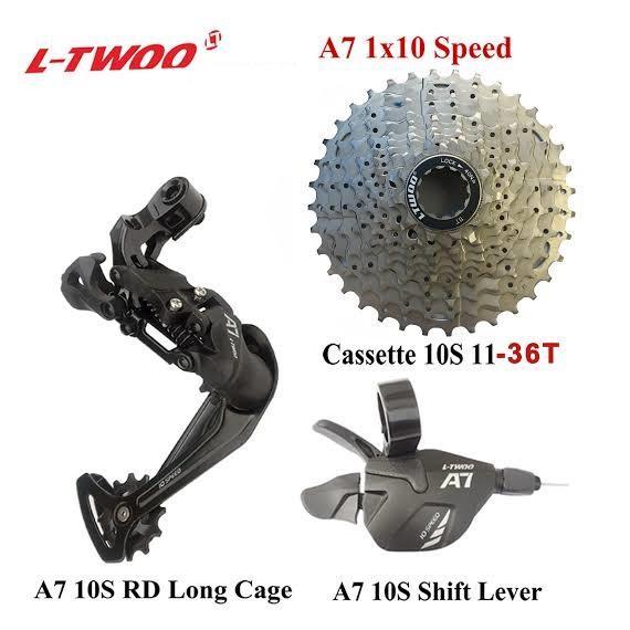 GROUPSET LTWOO A7 10 SPEED 42T NEW BARU