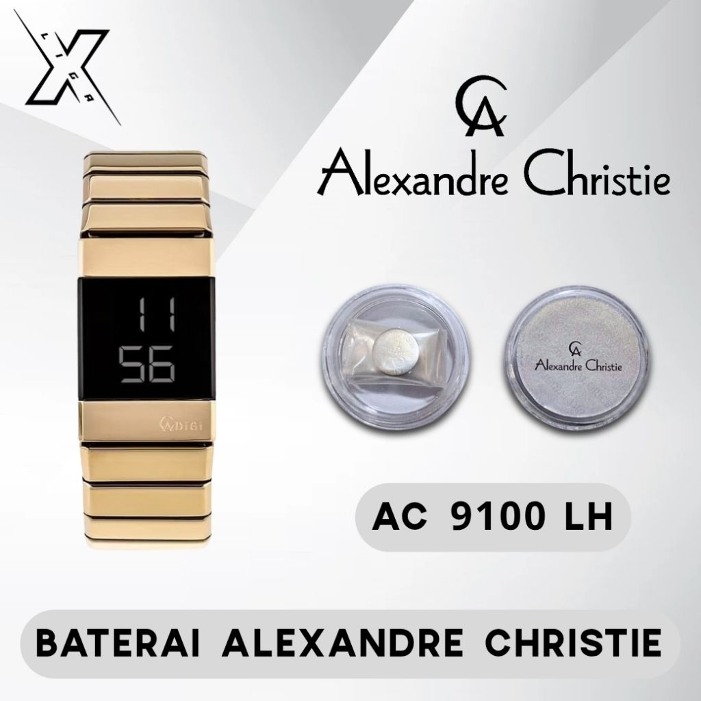 Baterai Original Alexandre Christie AC 9100 LH