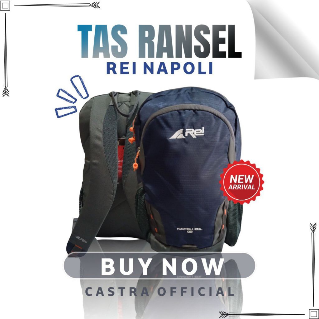 Tas Ransel / Ransel Outdoor Rei Napoli 20L Outdoor
