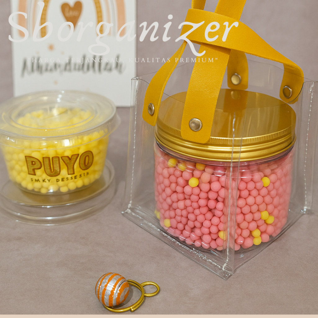

Tas MIka Box Cookies Toples Tumbler Mug Botol Minum Hampers Souvenir Mini Cake Pudding Dessert