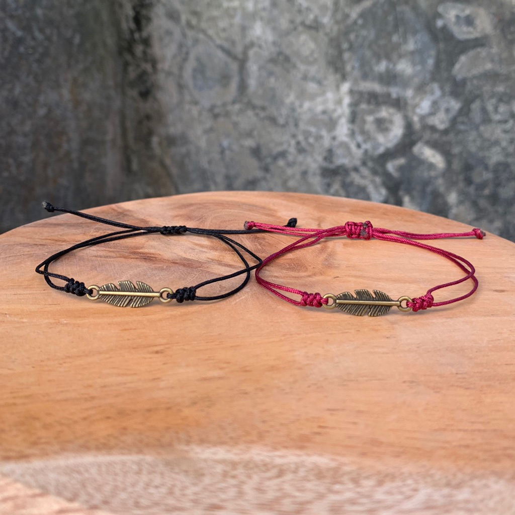 Gelang Bulu tali giok tali cina