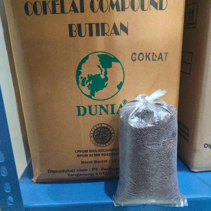 

Cokelat Compound Butiran Dunia 12 kg – Tepian & Campuran Pelengkap Pastry