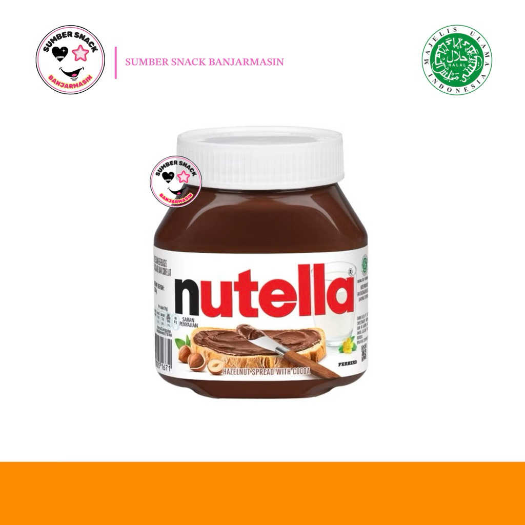 

Nutella Hazelnut Spread With Cocoa (200g)