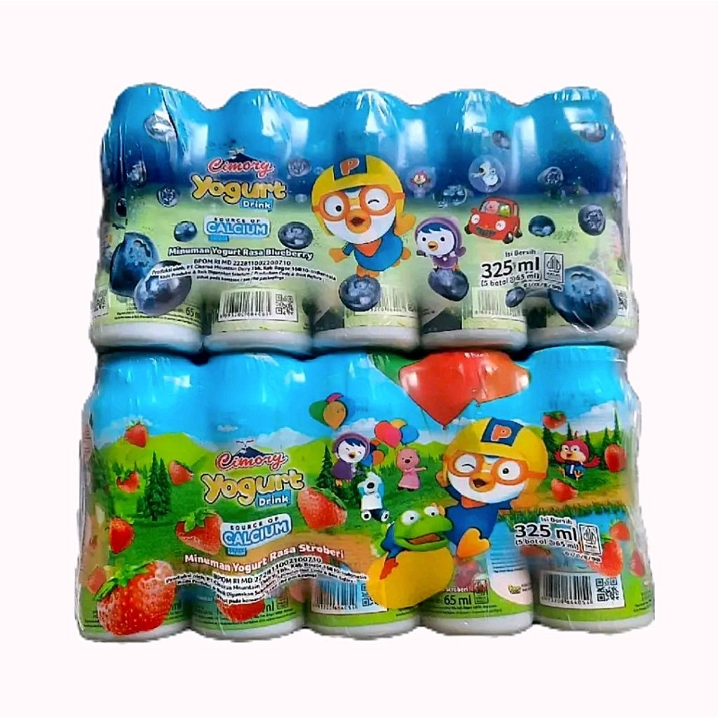 

Cimory Yogurt Drink Botol PACK isi 5 btl x 65 ml