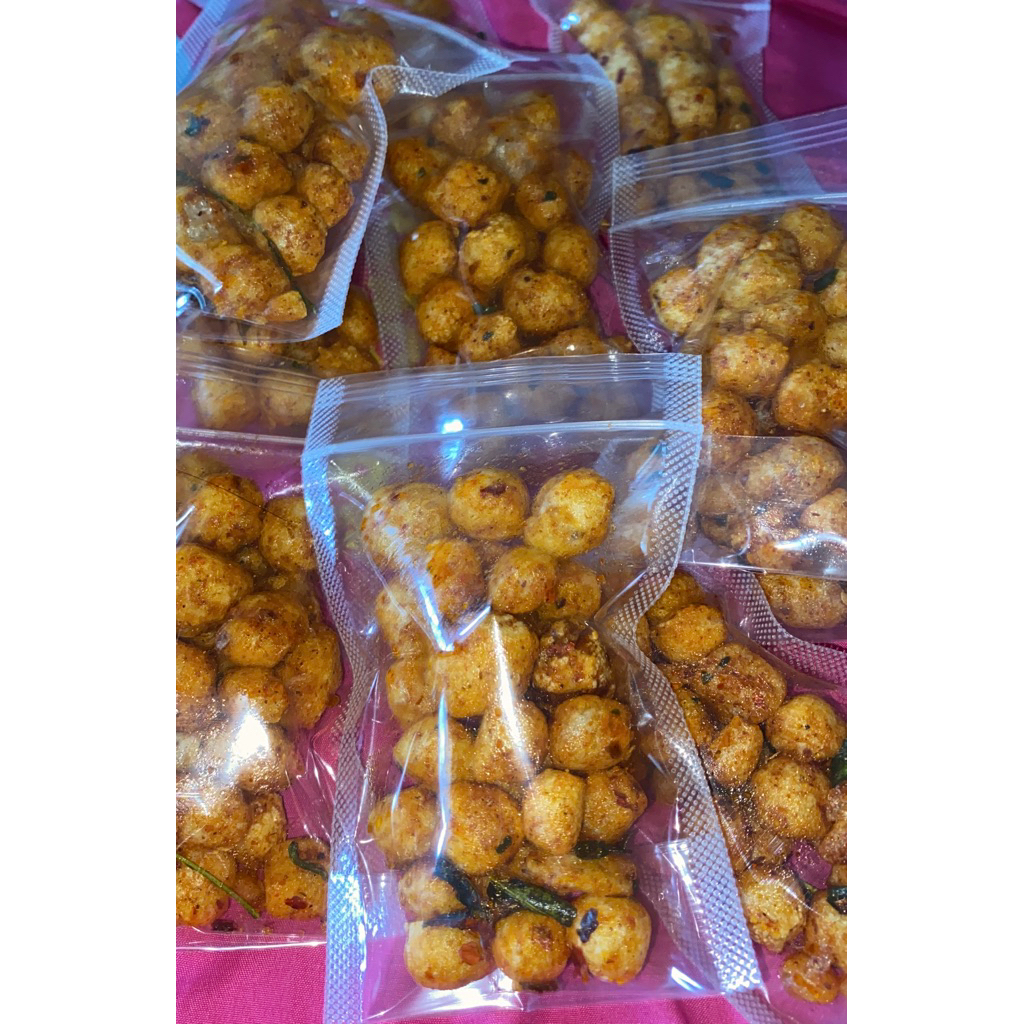 

cimol pedas daun jeruk