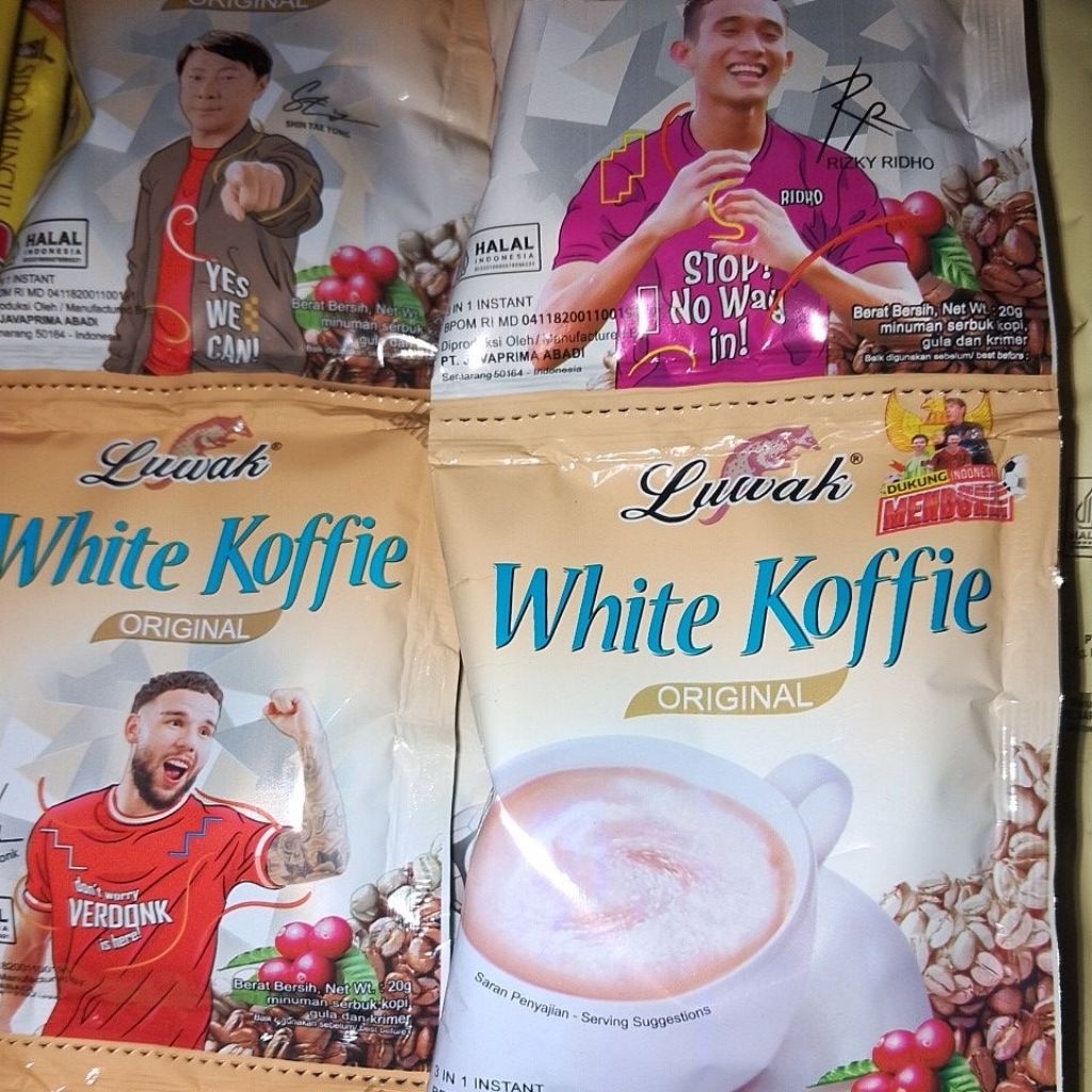 

luwak white koffie per renceng