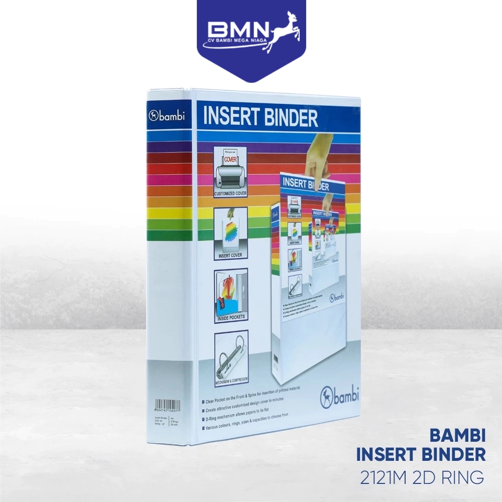 

Bambi Insert Binder A4 JUMBO SIZE kode 2121M