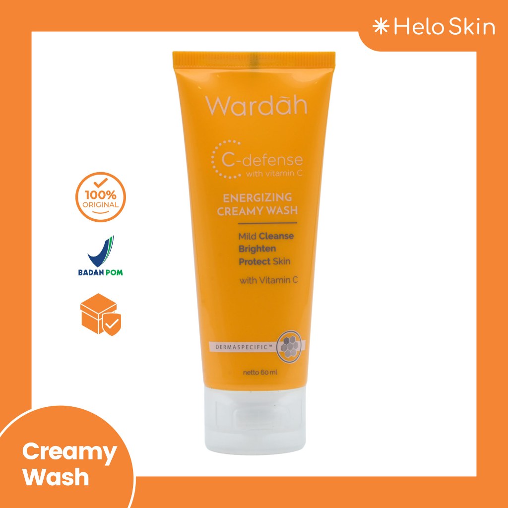 Wardah Facial Foam C_Defense Creamy 60 Ml