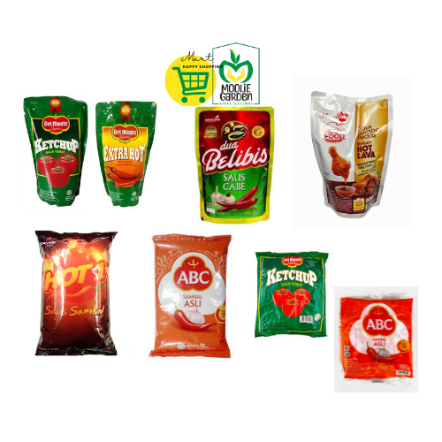 

Saus Abc/Saus Hot 1/Saus Belibis/Saus Delmonte/Saus Hot Lava 1kg