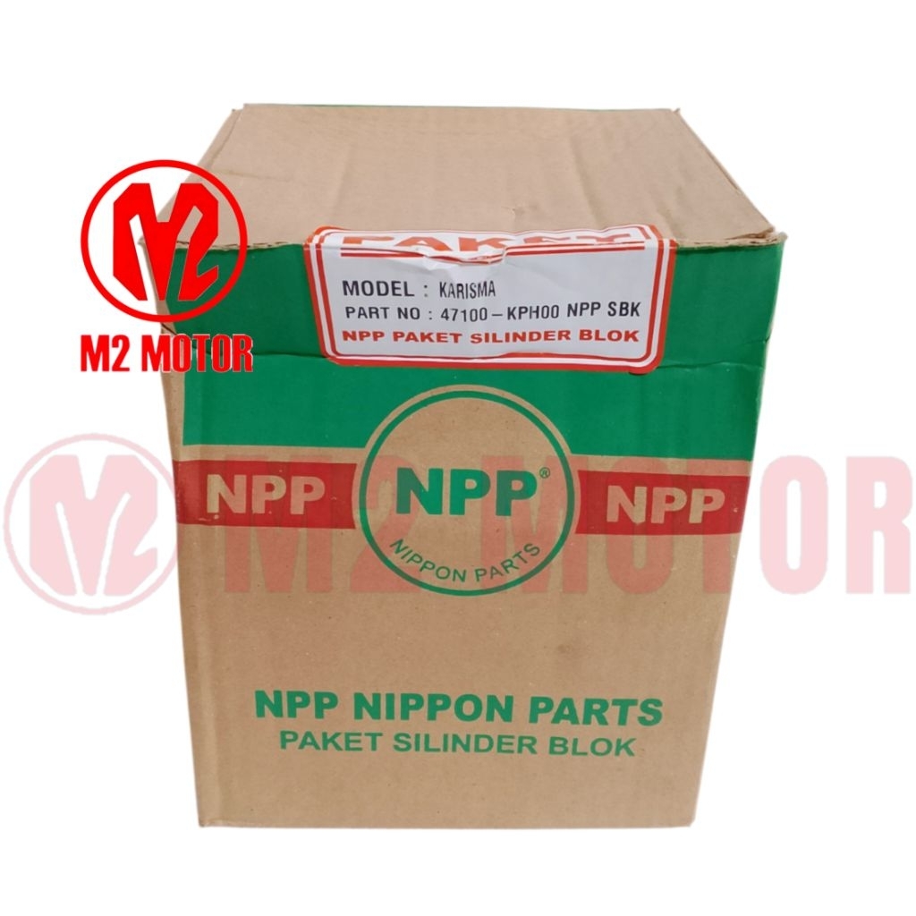 BLOK SEHER KARISMA SUPRA X 125 SET + SEHER STD NPP