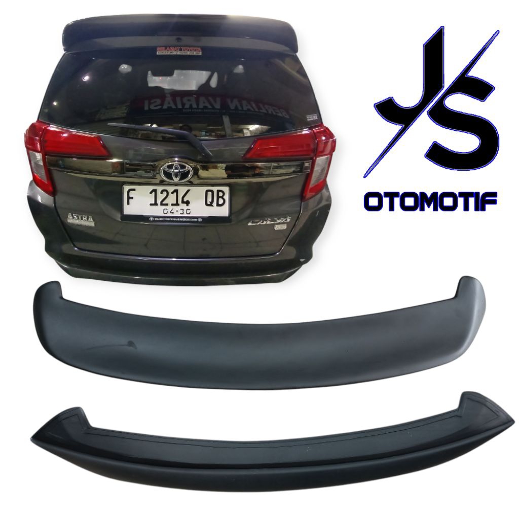 Spoiler Calya Model Spoon Fiberglass Hitam Doff