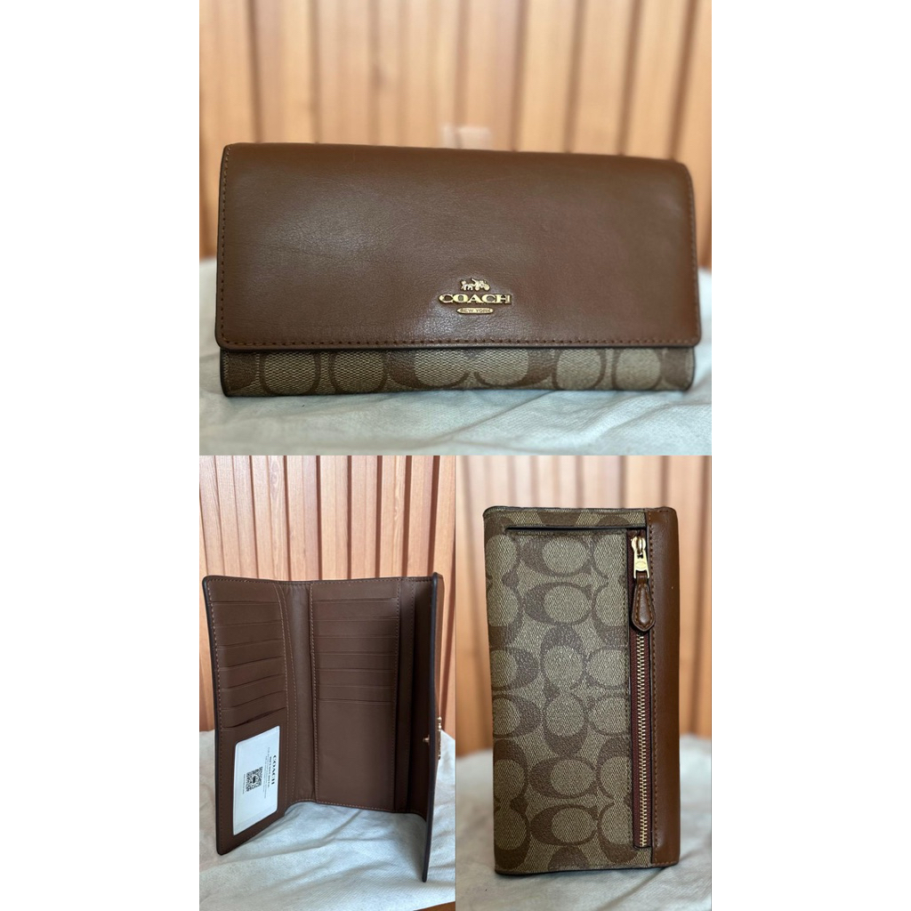 dompet coach preloved mulus original