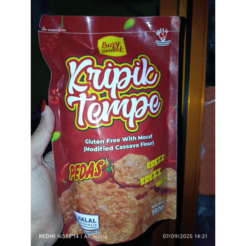 

keripik tempe asli lampung timur