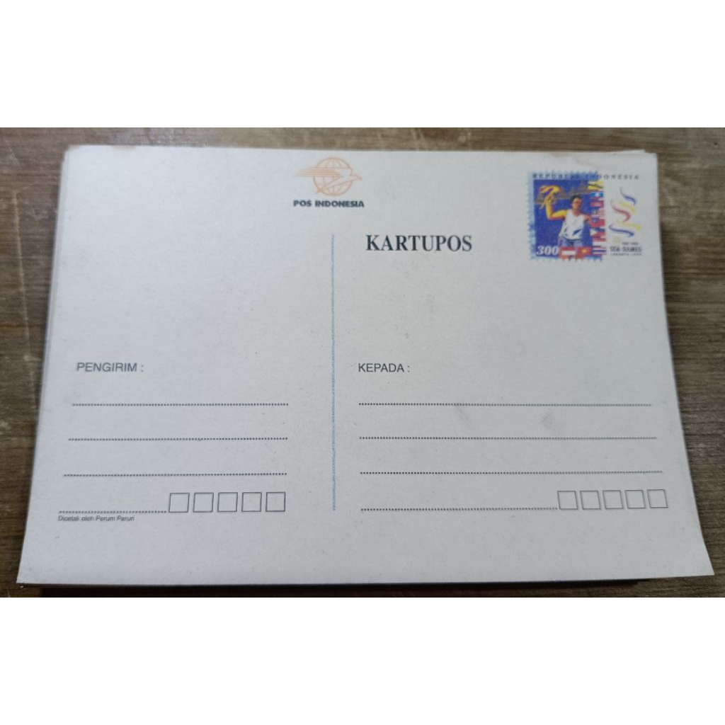 

Kartu Pos Jadul 19 TH Sea Games Jakarta 1997 Ori
