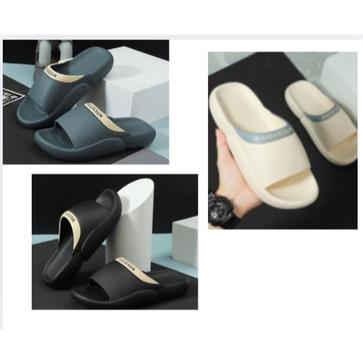 Sendal Empuk Tidak licin Tidan Berbau Sendal Rumah Sendal Couple Bersol tebal Pria Wanita