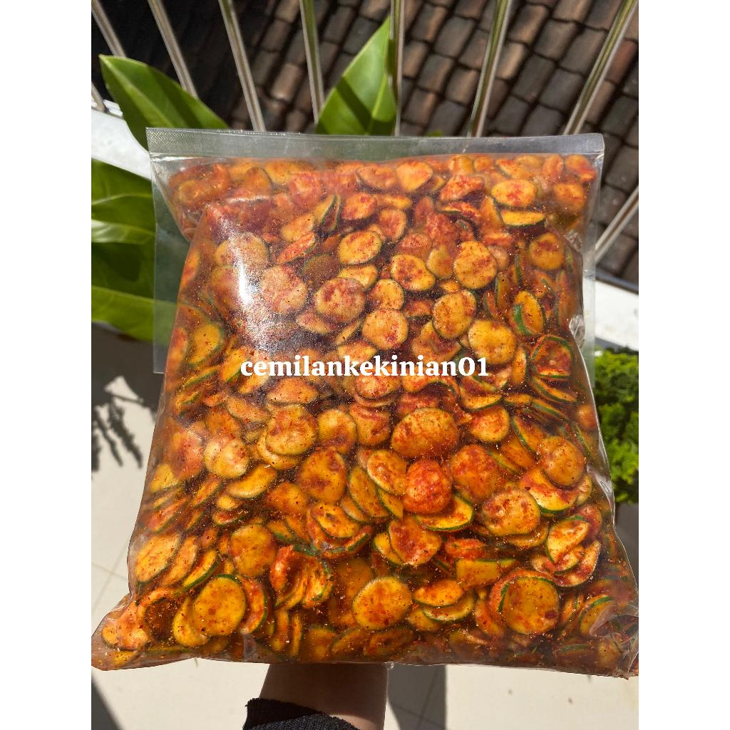 

kerupuk jengkol bulat 1kg pedas daun jeruk
