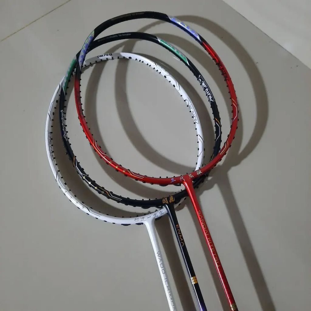 RAKET BADMINTON VICTOR ONE PIECE SERIES 90MAX 30LBS TERBARU SIAP PAKAI BONUS TAS DAN GRIP