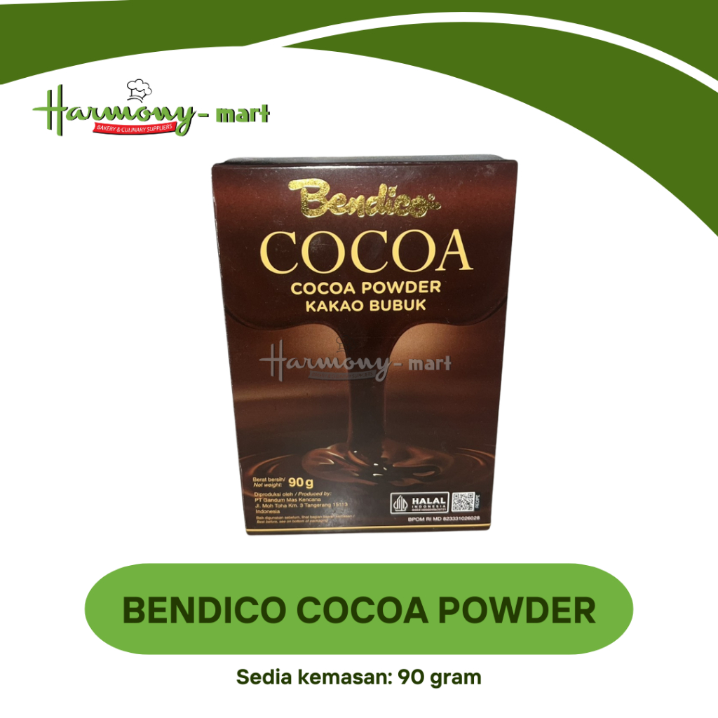 

BENDICO Cocoa Powder / Coklat Bubuk Bendico - KEMASAN 90 GRAM