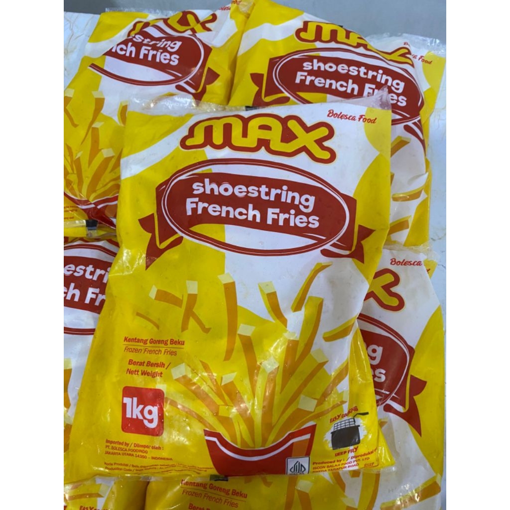 

kentang shoestring French fries max 1kg