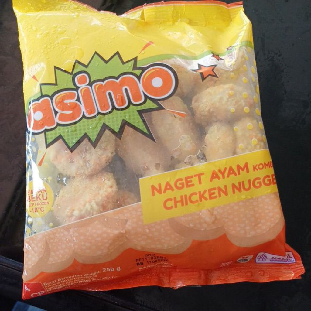 

Asimo chicken nugget 250 gr
