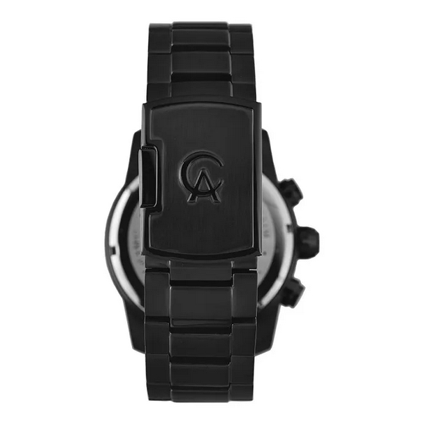 Strap Watch Rantai Jam Tangan Alexandre Christie Untuk AC 6562 Full Black Original