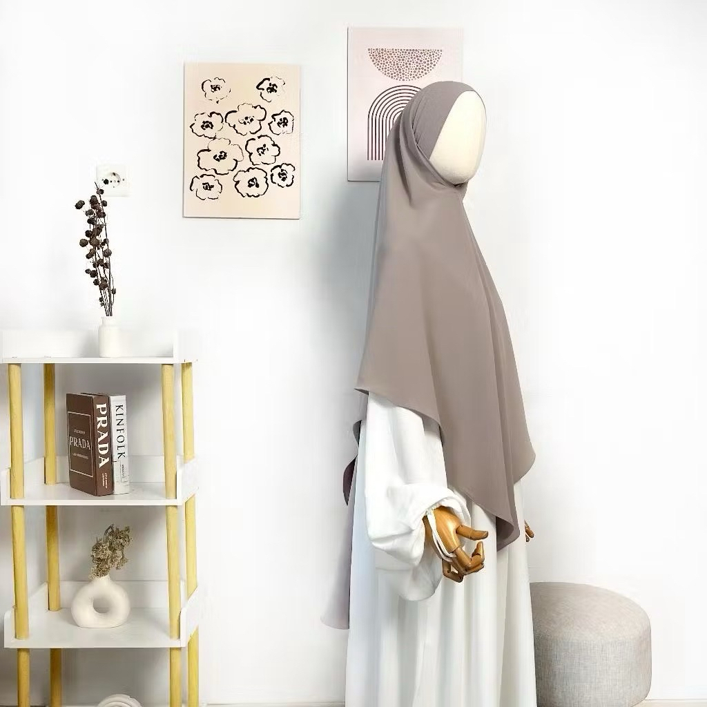 NWT KHIMAR BANDANA TSURAYYA VINTAGE KHAKI